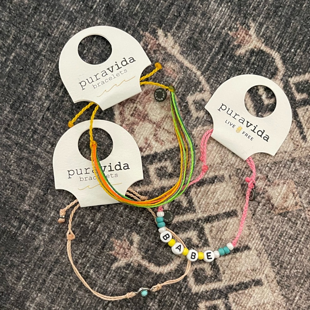 NWT Pura Vida Bracelet trio
